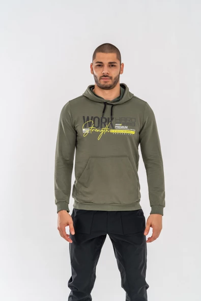 Combat Tactical Outdoor Tactik Baskılı Uzun Kol Sıfır Yaka Tişört Bisiklet Yaka Günlük Basic Sweatshirt - 902- Haki - 9