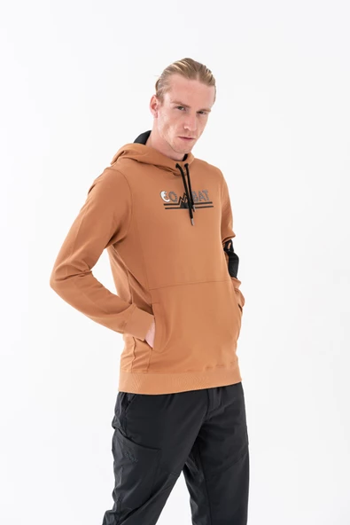 Combat Tactical Baskılı Uzun Kol Sıfır Yaka Tişört Bisiklet Yaka Günlük Basic Sweatshirt - 4