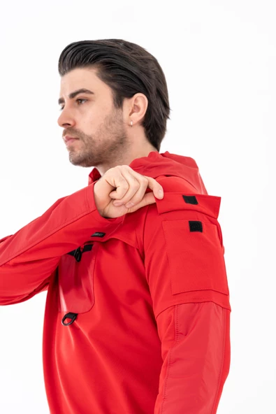 Combat Tactical Outdoor Baskılı Uzun Kol Sıfır Yaka Tişört Bisiklet Yaka Günlük Basic Sweatshirt - 908 - 5