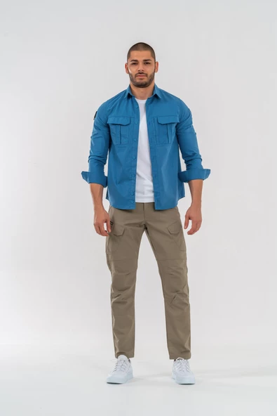 Combat Tactical Outdoor Taktik Pantolon Ripstop Çok Cepli Kargo Pantolonu  -  501 - 11