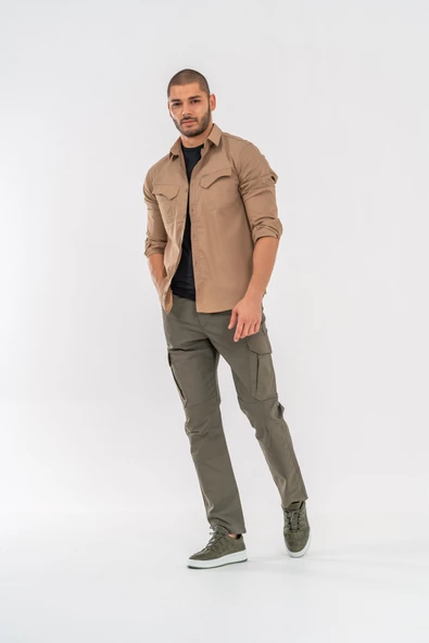 Combat Tactical Outdoor Taktik Pantolon Ripstop Çok Cepli Kargo Pantolonu  -  502 - 12