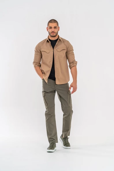 Combat Tactical Outdoor Taktik Pantolon Ripstop Çok Cepli Kargo Pantolonu  -  502 - 11