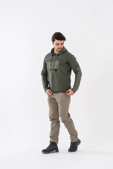 Combat Tactical Outdoor taktik Pantolon Ripstop Çok Cepli Kargo Pantolonu - 505 - 2