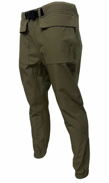 Combat Tactical Outdoor Taktik Jogger Kargo Torba Cepli Paraşüt Pantolon Safari - 513 - Resim 2