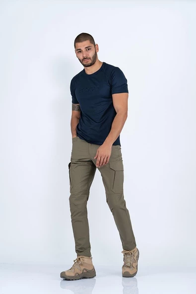 Combat Tactical Outdoor Taktik Pantolon Ripstop Çok Cepli Kargo Pantolonu  -  502 - 11