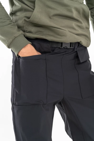 Combat Tactical Outdoor Taktik Jogger Kargo Torba Cepli Paraşüt Pantolon Safari - 513 - Resim 8