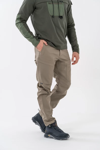 Combat Tactical Outdoor taktik Pantolon Ripstop Çok Cepli Kargo Pantolonu - 505 - 11