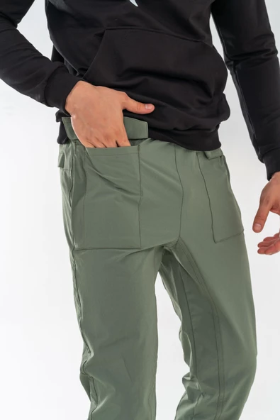 Combat Tactical Outdoor Taktik Jogger Kargo Torba Cepli Paraşüt Pantolon Safari - 513 - 7