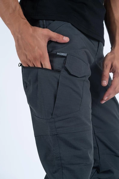 Combat Tactical Outdoor Taktik Pantolon Ripstop Çok Cepli Kargo Pantolonu  -  501 - 9