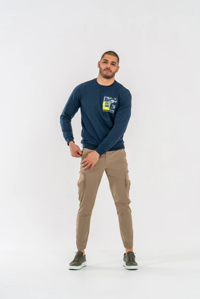 Combat Tactical Outdoor Taktik Jogger Kargo Cepli Paraşüt Pantolon Safari - 518 - B27 - 3