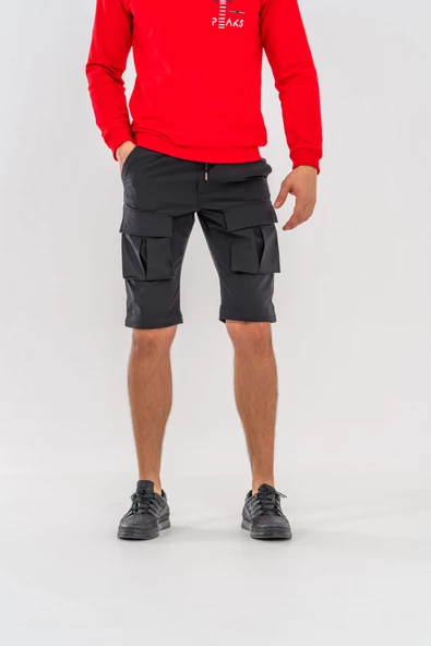 Combat Tactical Outdoor Şort Olabilen Pantolon Şort Bermuda Kapri Pantolon  –  519 - N21 - Resim 8