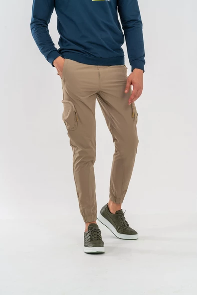 Combat Tactical Outdoor Taktik Jogger Kargo Cepli Paraşüt Pantolon Safari - 518 - B27 - 5