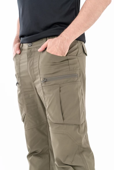 Combat Tactical Outdoor Taktik Pantolon Ripstop Çok Cepli Kargo Pantolonu - 527 - 4