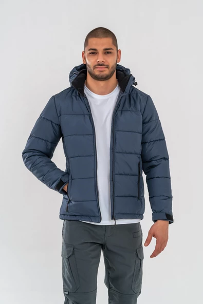 Combat Tactical Outdoor Mont Şişme Suya Dayanıklı Rüzgâr Geçirmez Dik Yaka Kapüşonlu Mont – 312 - 2
