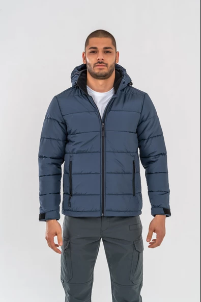 Combat Tactical Outdoor Mont Şişme Suya Dayanıklı Rüzgâr Geçirmez Dik Yaka Kapüşonlu Mont – 312 - 9