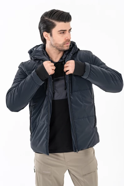 Combat Tactical Outdoor Şişme Mont Kapüşonlu Novo - 319 - 6
