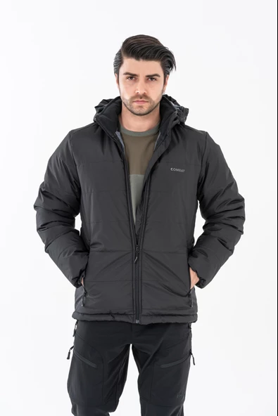Combat Tactical Outdoor Mont Şişme Suya Dayanıklı Rüzgâr Geçirmez Dik Yaka Kapüşonlu Mont – 312 - 6