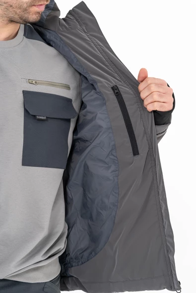 Combat Tactical Outdoor Şişme Mont Kapüşonlu Novo - 319 - 5