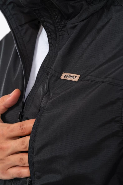 Combat Tactical Outdoor Mevsimlik Su Geçirmez Yağmurluk Mont Kapüşonlu Rüzgârlık Mont - 605 - 6