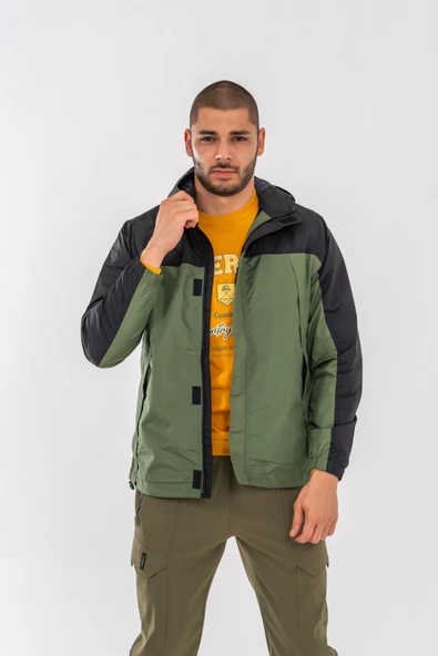 Combat Tactical Outdoor  Mevsimlik Su Geçirmez Yağmurluk Mont Kapüşonlu Rüzgârlık Mont - 606 - 4