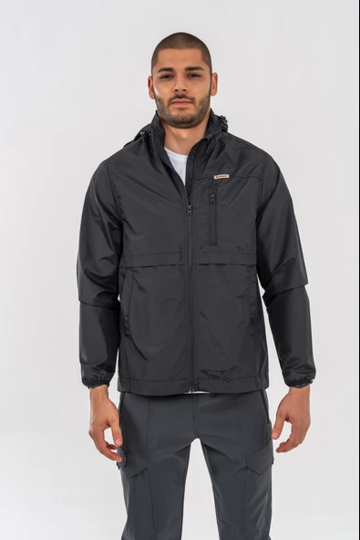 Combat Tactical Outdoor Mevsimlik Su Geçirmez Yağmurluk Mont Kapüşonlu Rüzgârlık Mont - 605 - 3