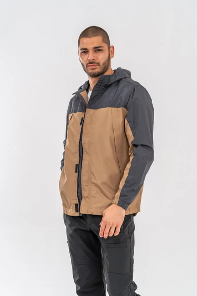 Combat Tactical Outdoor  Mevsimlik Su Geçirmez Yağmurluk Mont Kapüşonlu Rüzgârlık Mont - 606 - 9