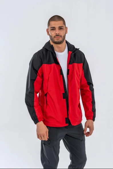 Combat Tactical Outdoor  Mevsimlik Su Geçirmez Yağmurluk Mont Kapüşonlu Rüzgârlık Mont - 606 - 7