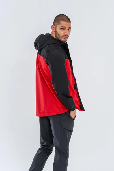 Combat Tactical Outdoor  Mevsimlik Su Geçirmez Yağmurluk Mont Kapüşonlu Rüzgârlık Mont - 606 - 8