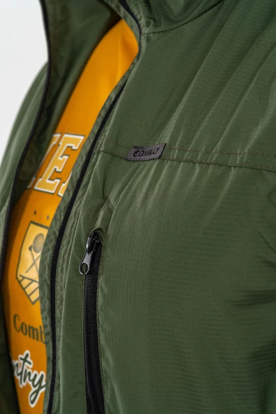 Combat Tactical Outdoor Mevsimlik Su Geçirmez Yağmurluk Mont Kapüşonlu Rüzgârlık Mont - 605 - 6