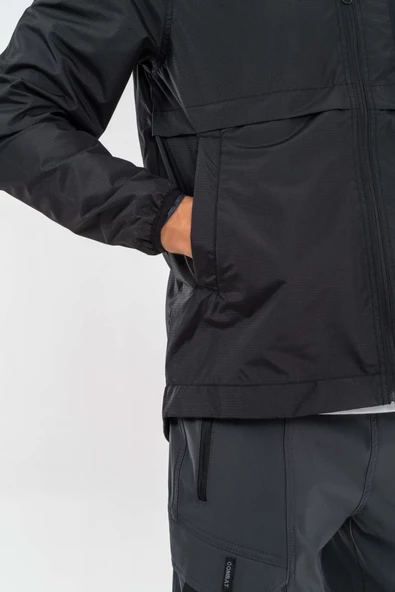 Combat Tactical Outdoor Mevsimlik Su Geçirmez Yağmurluk Mont Kapüşonlu Rüzgârlık Mont - 605 - 7