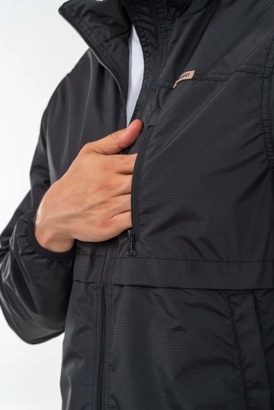 Combat Tactical Outdoor Mevsimlik Su Geçirmez Yağmurluk Mont Kapüşonlu Rüzgârlık Mont - 605 - 5
