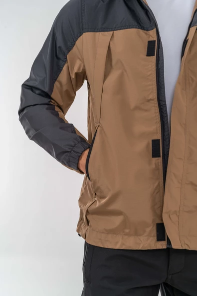 Combat Tactical Outdoor  Mevsimlik Su Geçirmez Yağmurluk Mont Kapüşonlu Rüzgârlık Mont - 606 - 5