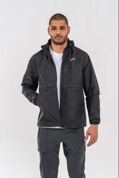 Combat Tactical Outdoor Mevsimlik Su Geçirmez Yağmurluk Mont Kapüşonlu Rüzgârlık Mont - 605 - 8