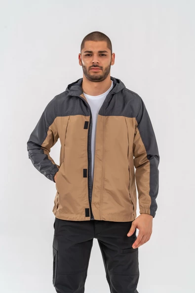 Combat Tactical Outdoor  Mevsimlik Su Geçirmez Yağmurluk Mont Kapüşonlu Rüzgârlık Mont - 606 - 10