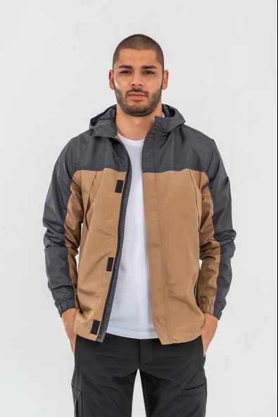 Combat Tactical Outdoor  Mevsimlik Su Geçirmez Yağmurluk Mont Kapüşonlu Rüzgârlık Mont - 606 - 8