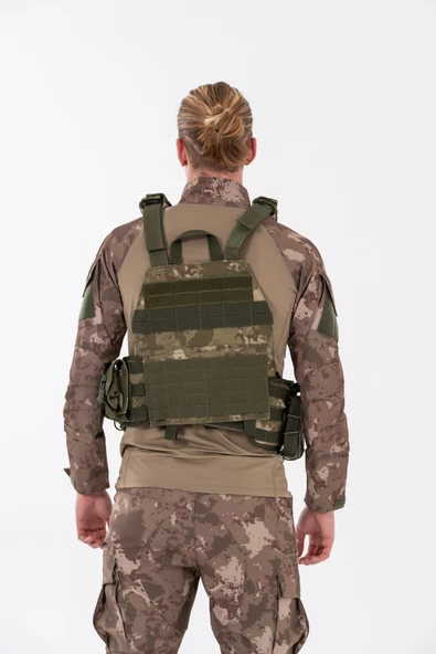 Combat Tactikal Fırtına Atak Hücum Yeleği Göbek Üstü - 202 - 4