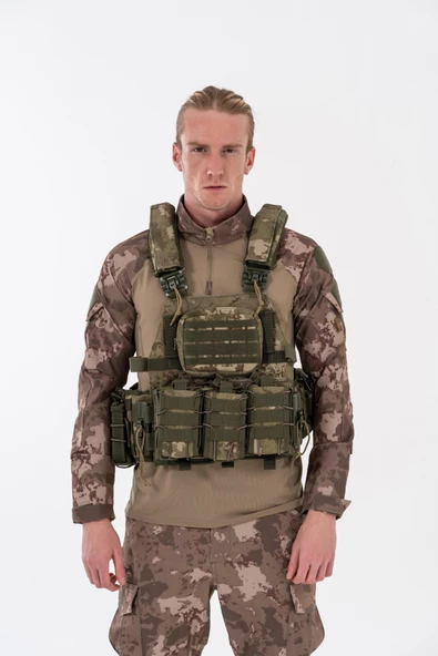 Combat Tactikal Fırtına Atak Hücum Yeleği Göbek Üstü - 202 - 3