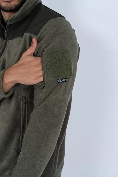 Bikatex Taktik Dik Yaka Erkek Polar Mont - 321 - 5