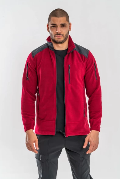 Combat Tactical Outdoor Taktik Hırka Dik Yaka Polar Fermuarlı Polar-322 - 6