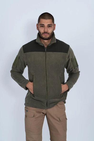 Bikatex Taktik Dik Yaka Erkek Polar Mont - 321 - 2