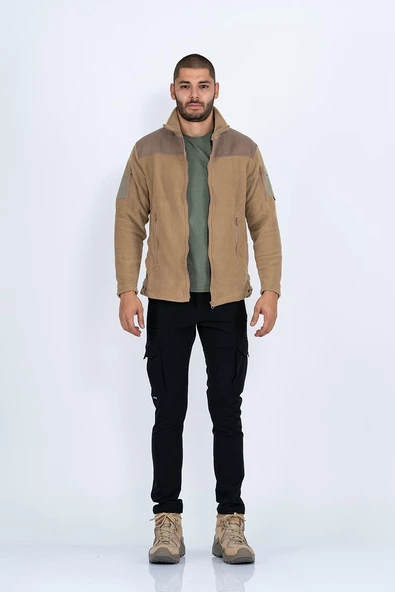 Bikatex Taktik Dik Yaka Erkek Polar Mont - 321 - 3