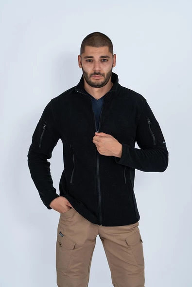 Bikatex Taktik Dik Yaka Erkek Polar Mont - 320 - 2