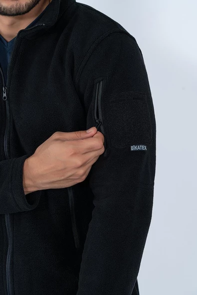 Bikatex Taktik Dik Yaka Erkek Polar Mont - 320 - 9