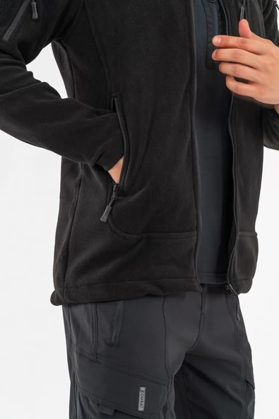 Combat Tactical Outdoor Taktik Hırka Dik Yaka Polar Fermuarlı Polar-322 - 6