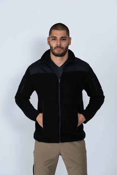 Bikatex Taktik Dik Yaka Erkek Polar Mont - 321 - 7