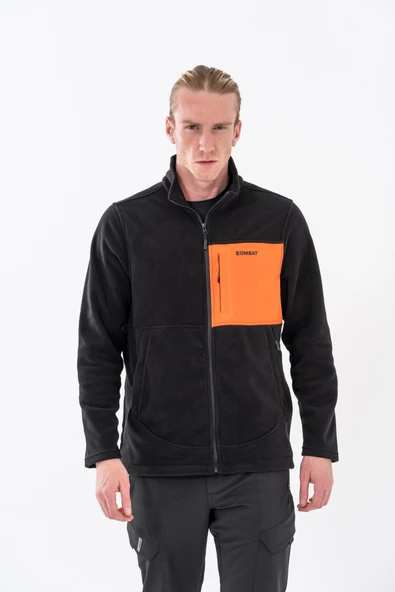Combat Tactical Outdoor Taktik Hırka Dik Yaka Polar Fermuarlı Polar - 325 - 3