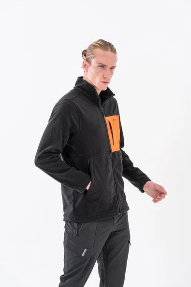 Combat Tactical Outdoor Taktik Hırka Dik Yaka Polar Fermuarlı Polar - 325 - 11