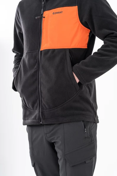 Combat Tactical Outdoor Taktik Hırka Dik Yaka Polar Fermuarlı Polar - 325 - 4