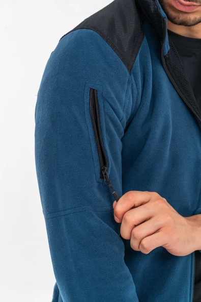 Combat Tactical Outdoor Taktik Hırka Dik Yaka Polar Fermuarlı Polar-322 - 4