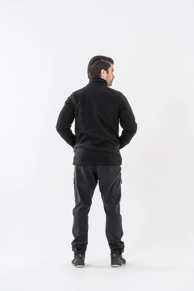 Combat Tactical Outdoor Taktik Hırka Dik Yaka Polar Fermuarlı Polar - 325 - 10